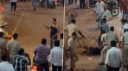 Karnataka: कलाबुरगी में लोगों को चाकू से धमका रहा था शख्स, पुलिस ने काबू करने के लिए पैर में मारी गोली, देखें वीडियो